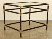 MODERN BAMBOO OCCASIONAL TABLE