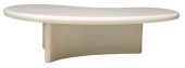MODERN BEIGE LACQUERED SCULPTU