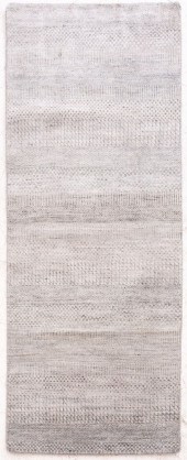 MODERN BEIGE RUNNER, 6' X 2' M