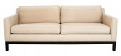 MODERN BEIGE UPHOLSTERED SOFA