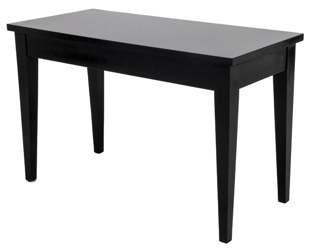 MODERN BLACK LACQUERED WOOD PIANO