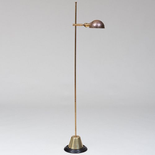 MODERN BRASS AND EBONIZED