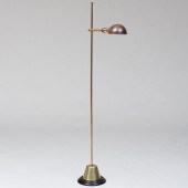 MODERN BRASS AND EBONIZED RETR