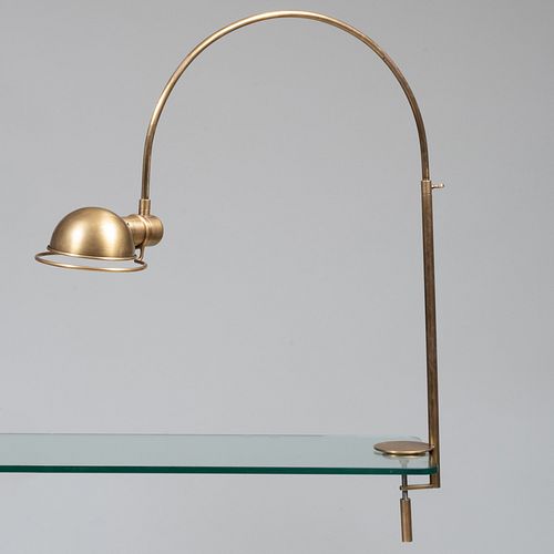 MODERN BRASS CLIP MOUNTED DESK