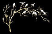 MODERN BRIAN BIJAN BIRDS ON BR