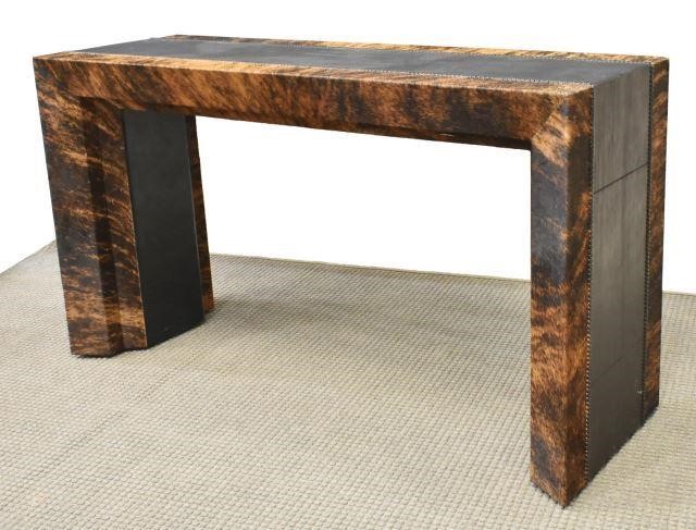 MODERN BRINDLE COWHIDE & LEATHER