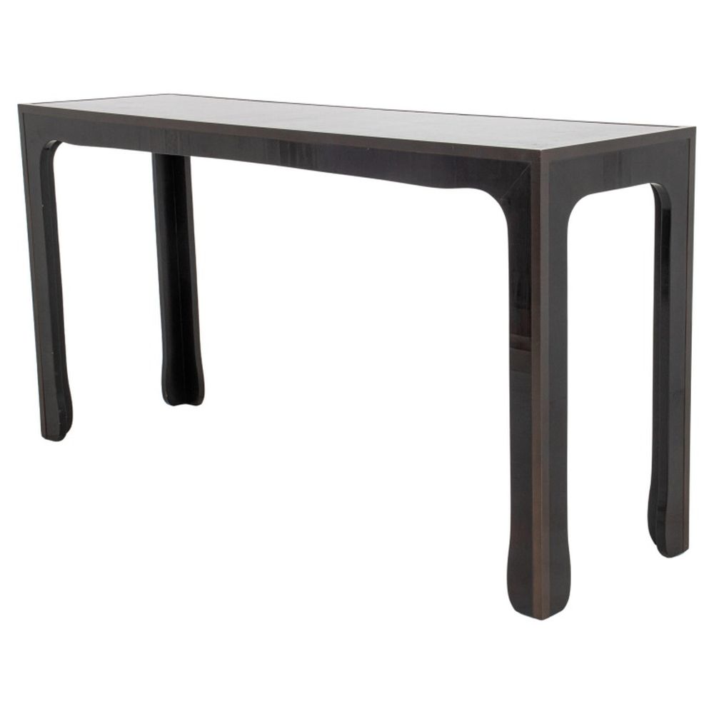 MODERN BRONZE AND BLACK LACQUER