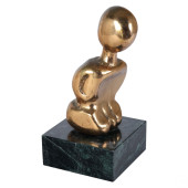 MODERN BRONZE FIGURAL ABSTRACT