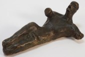 MODERN BRUTALIST BRONZE MALE N