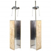 MODERN BRUTALIST TABLE LAMPS,