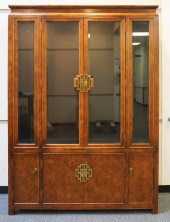MODERN BURLWOOD ILLUMINATED CH