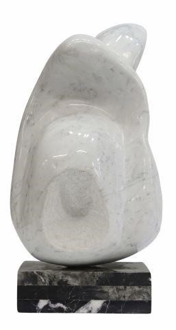 MODERN CARVED CARRARA MARBLE
