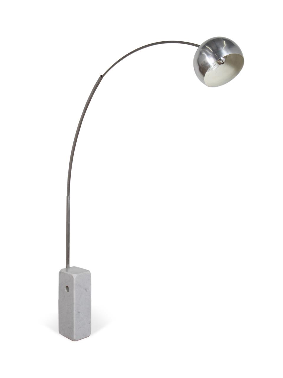 MODERN CASTIGLIONI 'ARCO' CHROME