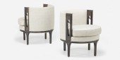 Modern. Chairs, pair. c. 1950,