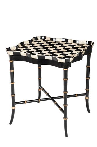 MODERN CHECKERBOARD TOP FAUX