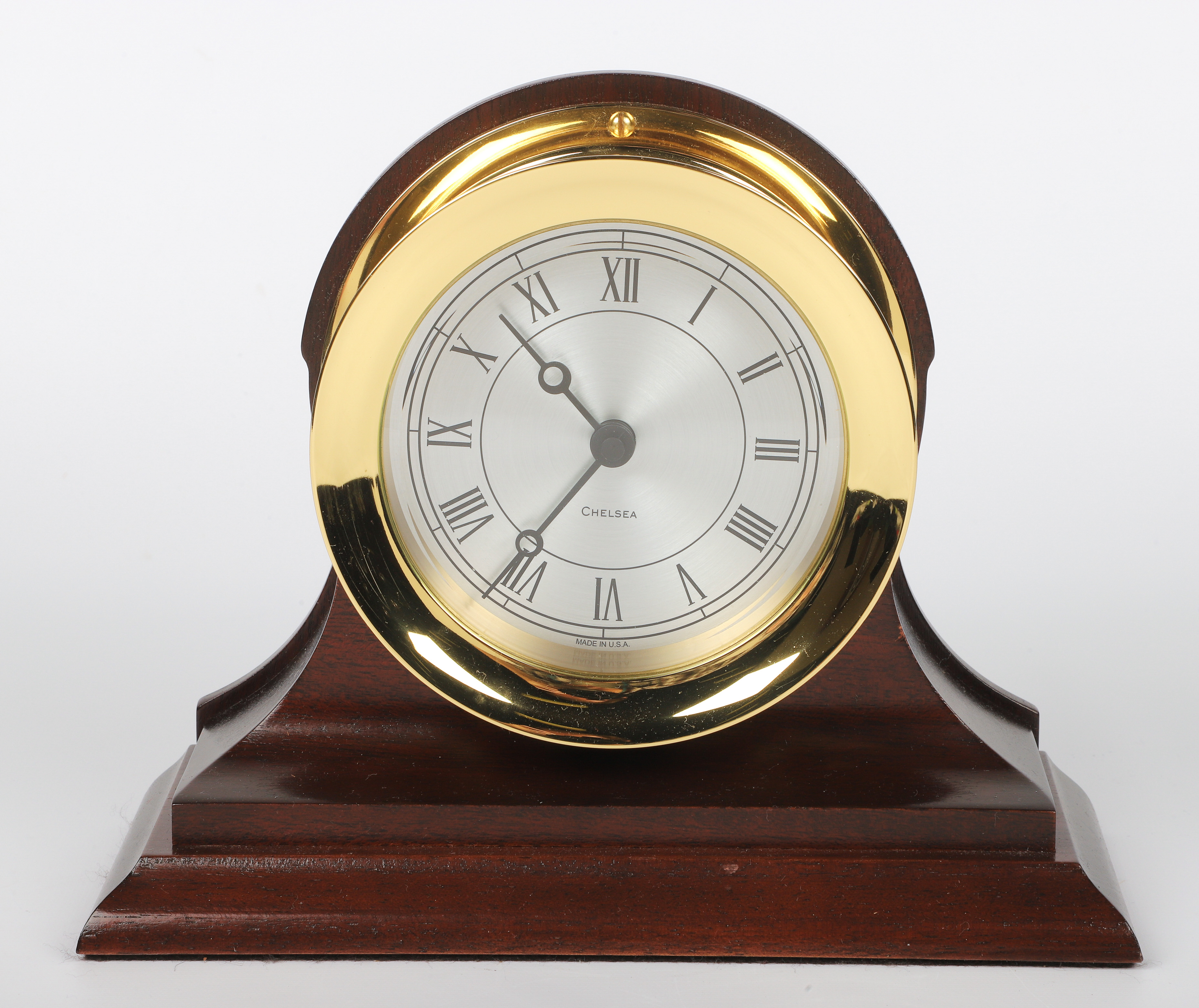 Modern Chelsea ship bell clock,
