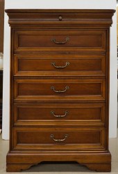 MODERN CHERRY CHEST OF DRAWERS