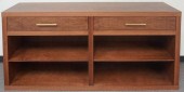 MODERN CHERRY FINISH CONSOLE C