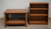 MODERN CHERRY FINISH OPEN BOOK