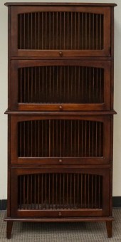 MODERN CHERRY FOUR-SPINDLE DOO