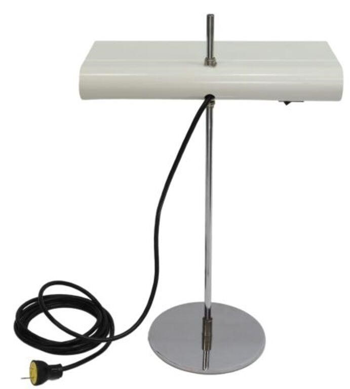 MODERN CHROME ADJUSTABLE DESK