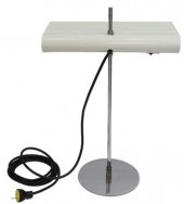 MODERN CHROME ADJUSTABLE DESK