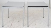 MODERN CHROME AND WHITE FORMIC