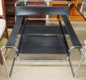 MODERN CHROME PLATED AND BLACK