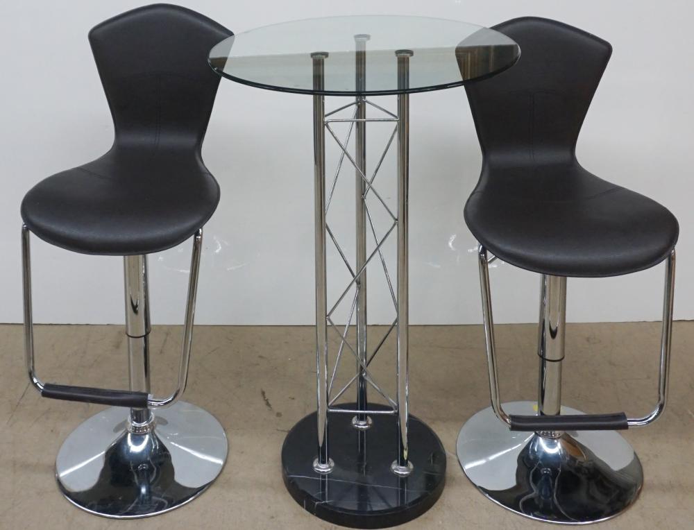 MODERN CHROME PLATED, BLACK