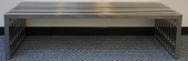 MODERN CHROME PLATED METAL BEN