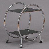 MODERN CHROME-PLATED STEEL AND