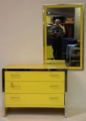 MODERN CHROME & YELLOW LACQUER