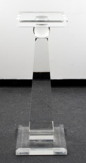 MODERN CLEAR ACRYLIC COLUMN DI