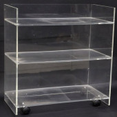 MODERN CLEAR ACRYLIC THREE-TIE