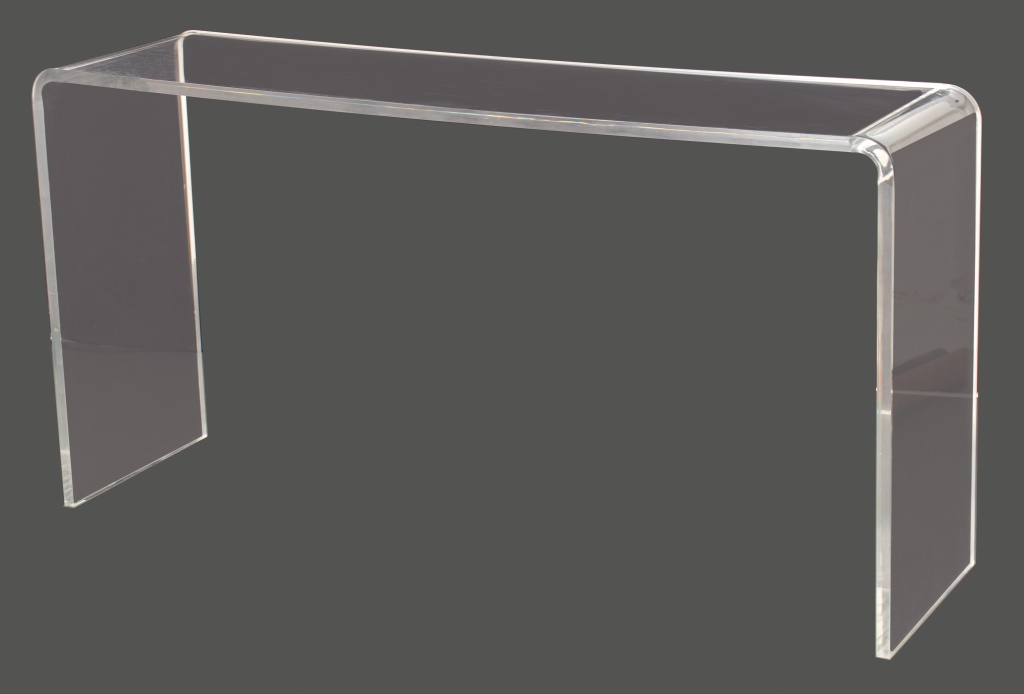 MODERN CLEAR LUCITE WATERFALL