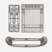 Modern. Collection of three de