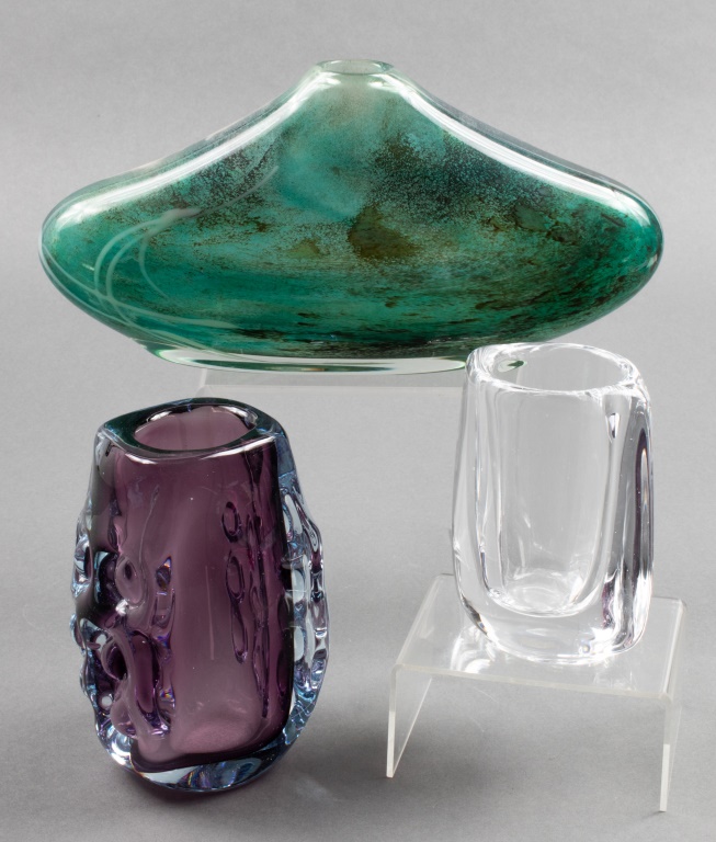 MODERN COLORFUL & CLEAR ART GLASS