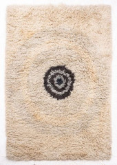 MODERN CONCENTRIC CIRCLE SHAG