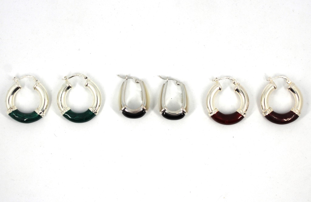 MODERN CONTEMPORARY SILVER & ENAMEL