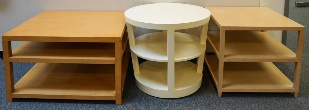 MODERN CREAM FINISHED ETAGERE