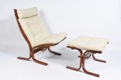 MODERN CREAM LEATHER ''SIESTA'