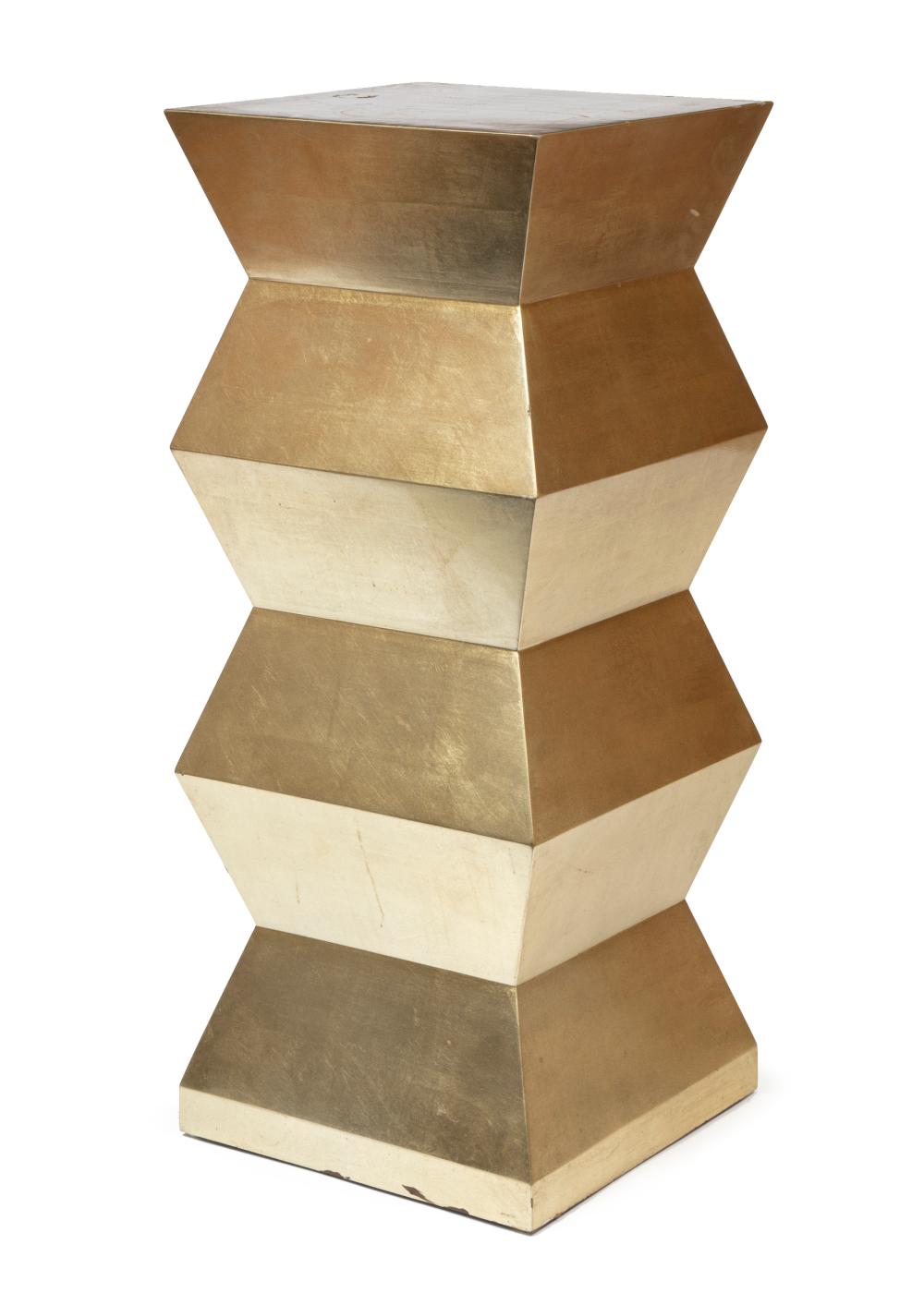 MODERN CUBIST-FORM PEDESTALModern