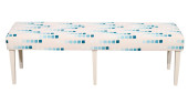 MODERN CUSTOM EMBROIDERED TEAL