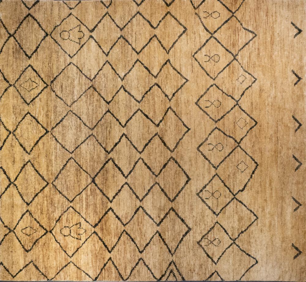 MODERN CUSTOM LARGE JUTE CUT PILE
