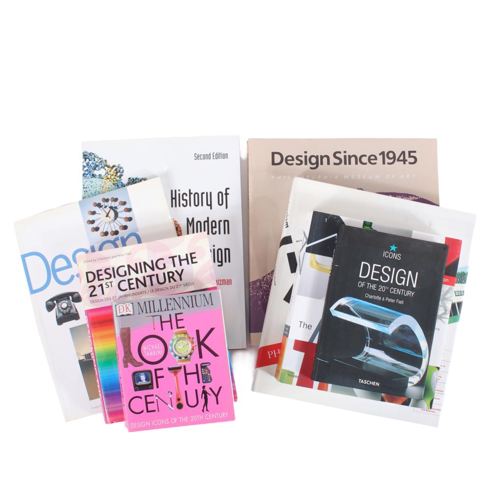 MODERN DESIGN 8PC BOOK GROUP: