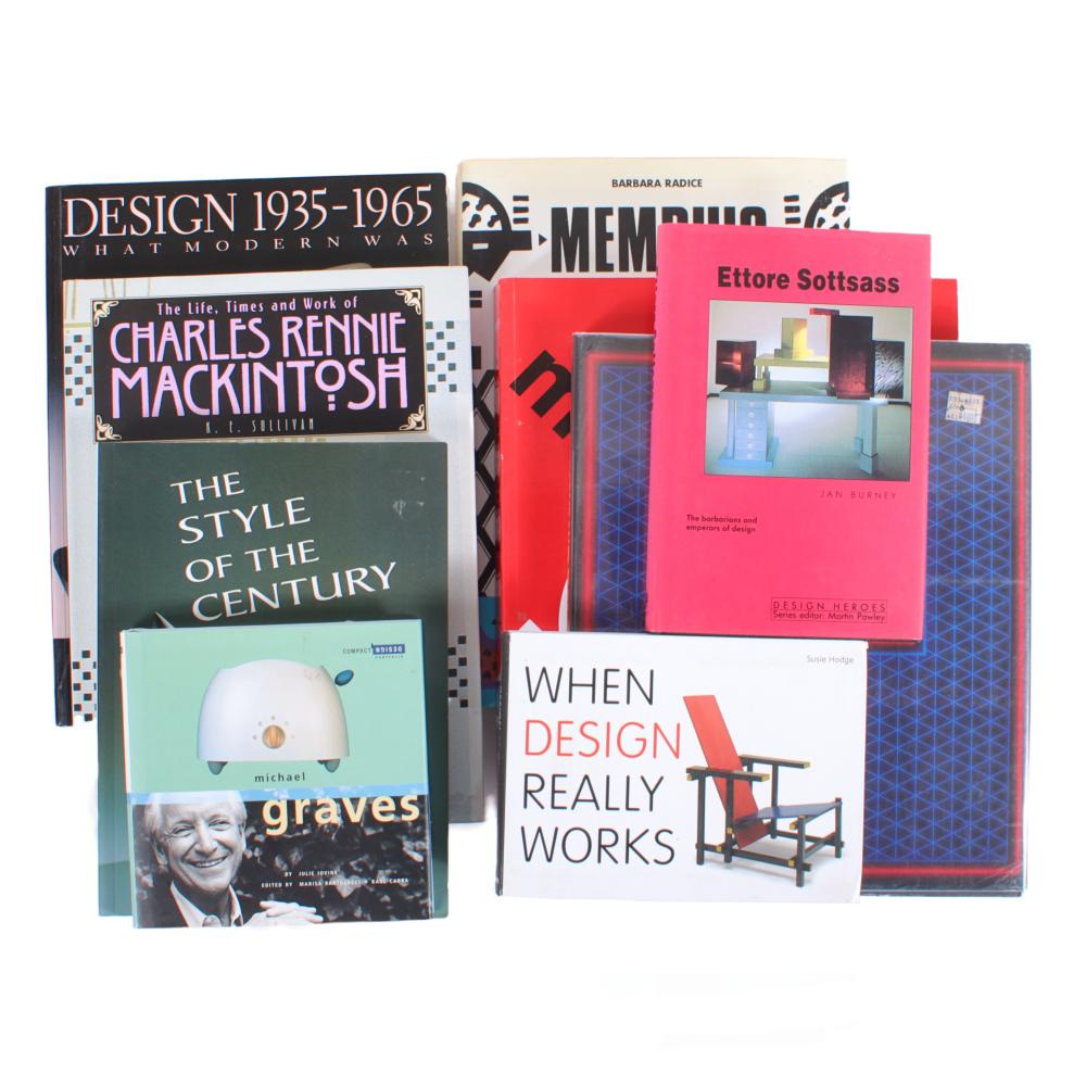 MODERN DESIGN 9PC BOOK GROUP: THE