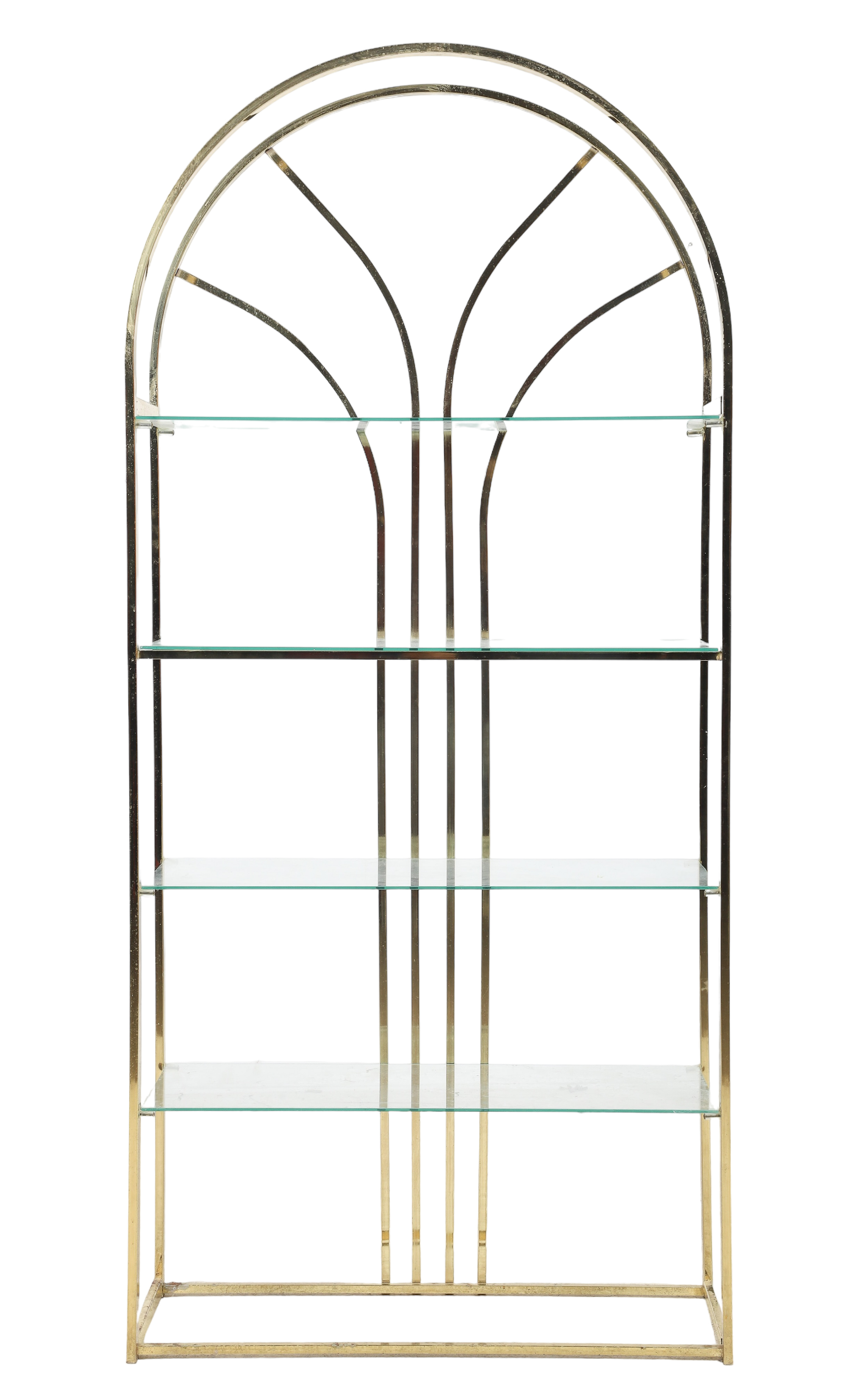 Modern Design brass etagere,