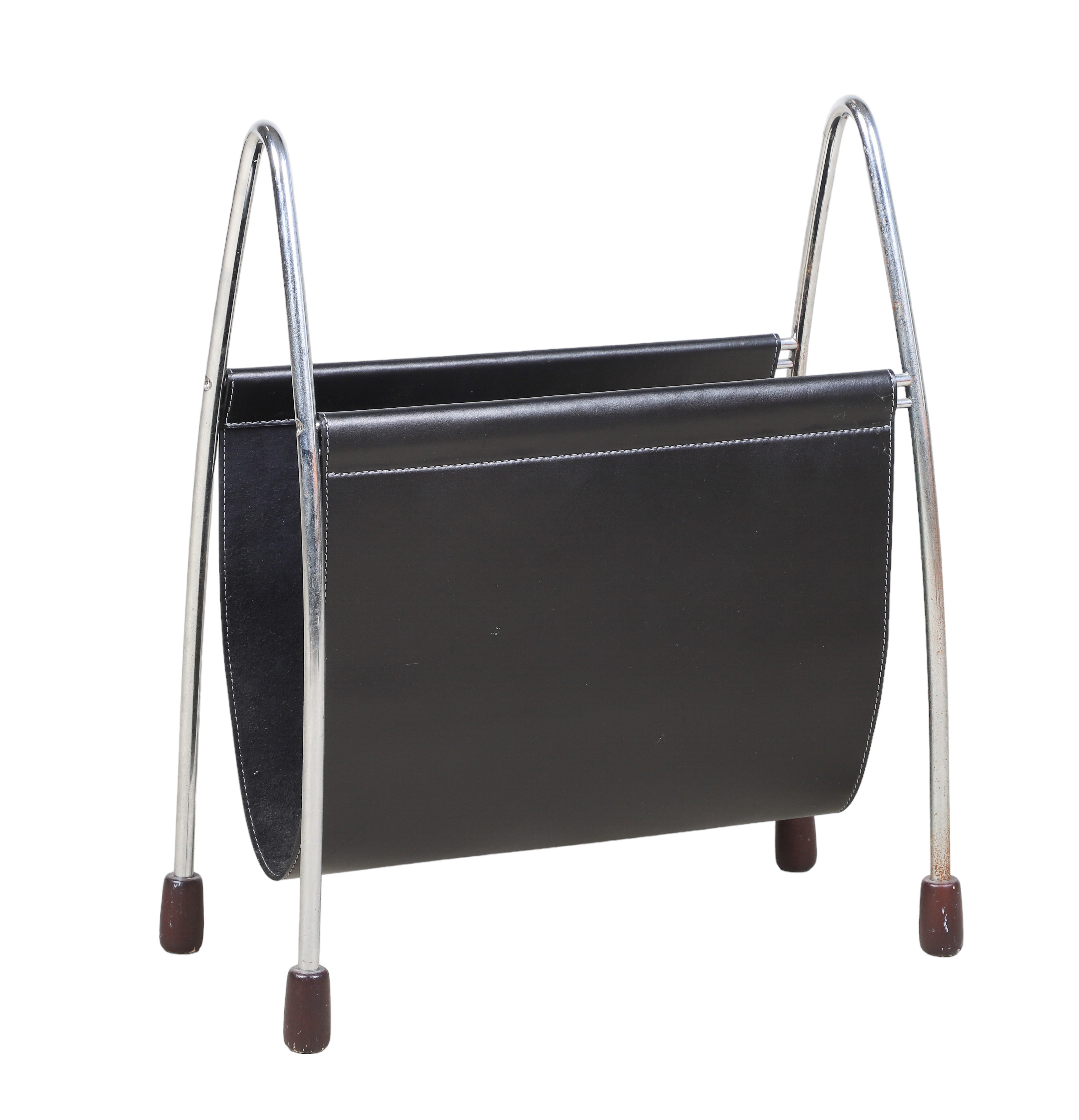 Modern Design chrome and leather