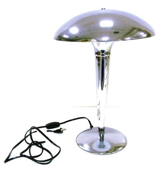 Modern design chrome table lamp 