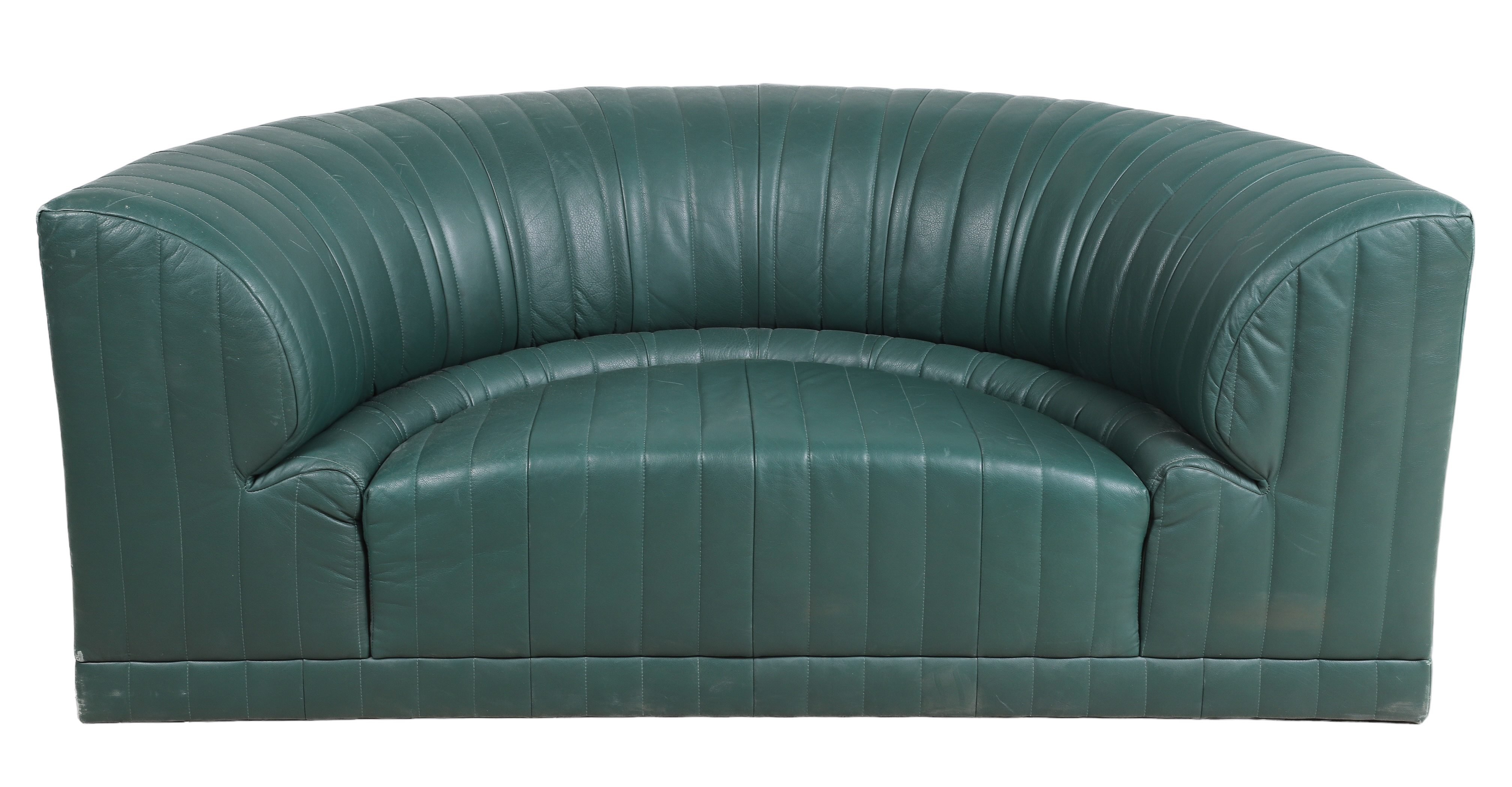 Modern Design leather stitched half